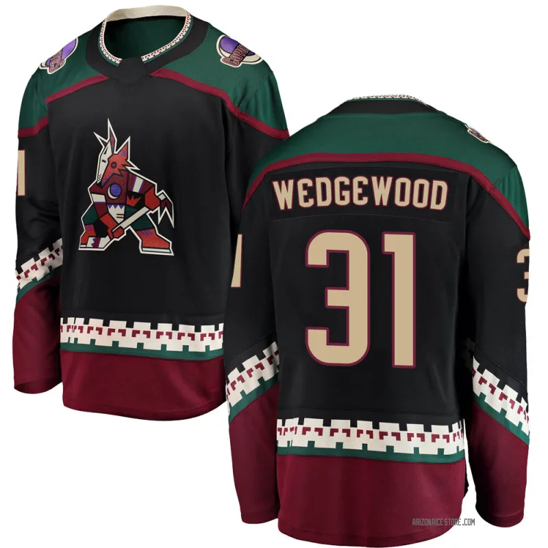 arizona coyotes black jersey